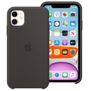 Official Apple iPhone 11 Silicone Case - Black