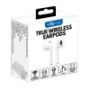 FX True Wireless Earphones With Microphone - White - Image 5