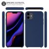 Olixar Soft Silicone iPhone 11 Case - Midnight Blue - Image 4